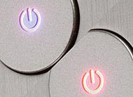 power switch with dual LED